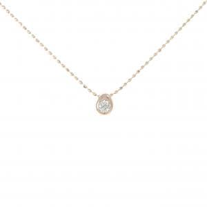 K18PG ダイヤモンド ネックレス 0.08CT