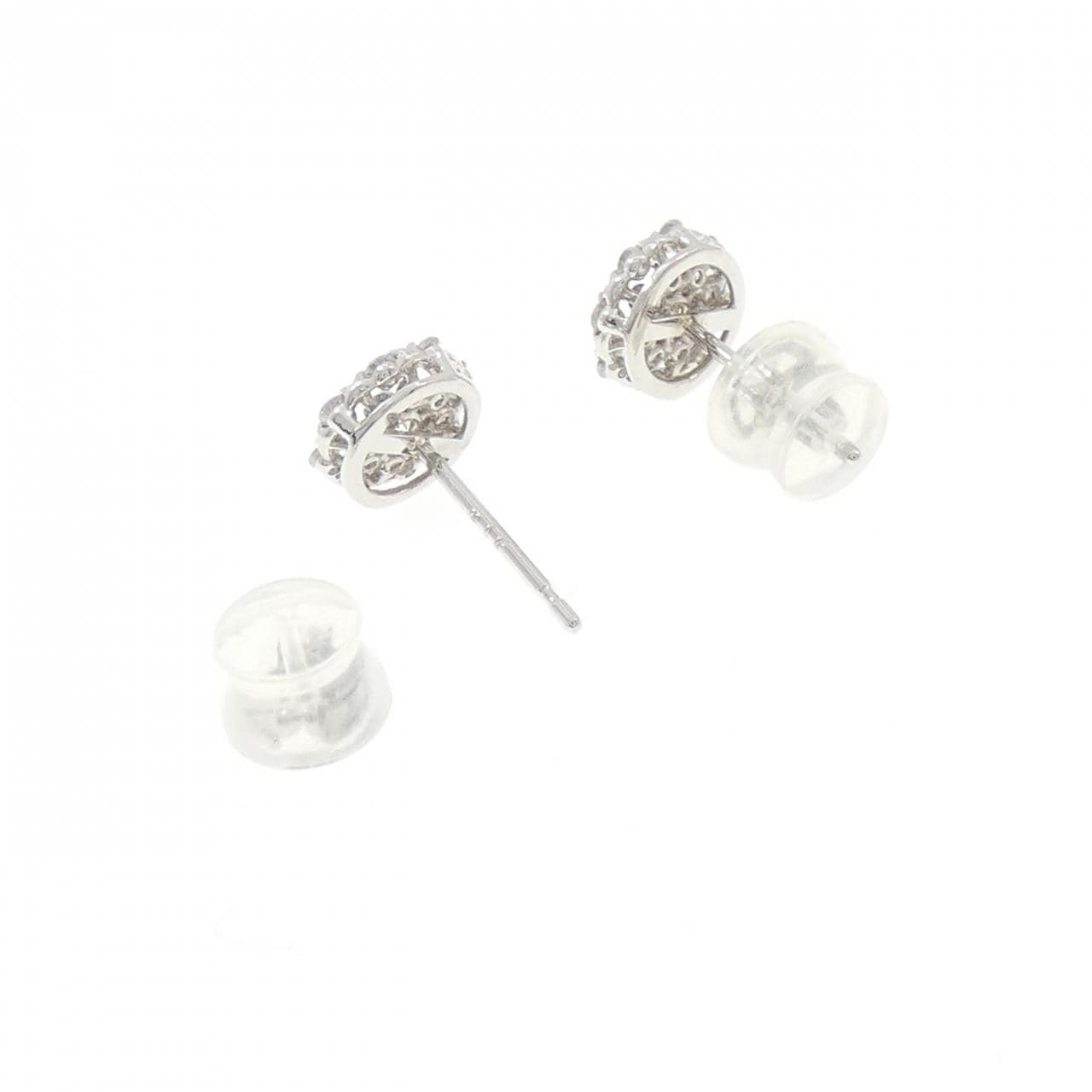 PT900 ダイヤモンド ピアス 0.34CT