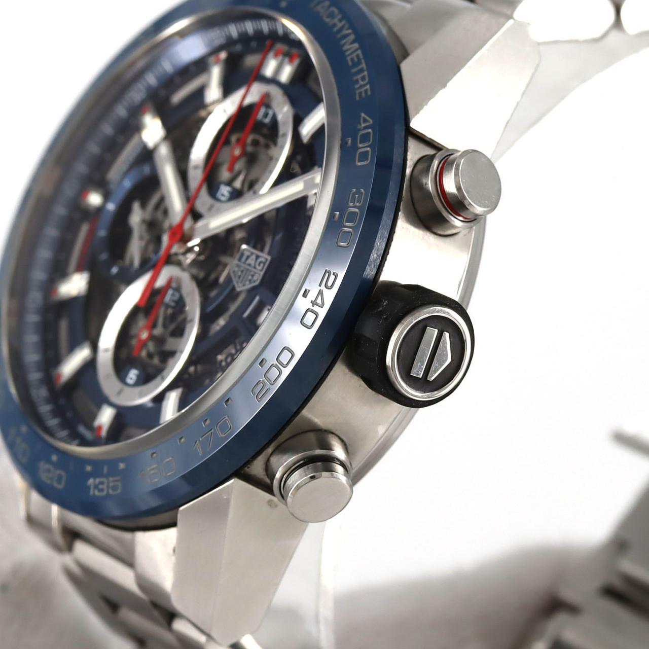 【ノーメンテナンス還元価格】タグ･ホイヤー カレラ･キャリバーホイヤー01クロノグラフ CAR201T.BA0766 SS 自動巻