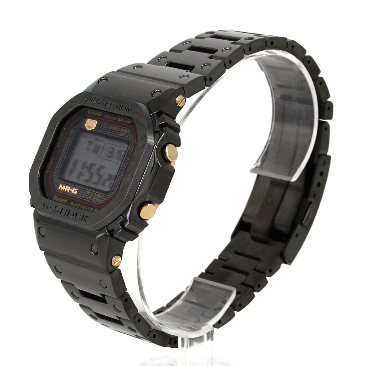 カシオ G-SHOCK･MR-G 電波時計 MRG-B5000B-1JR TI ソーラークォーツ