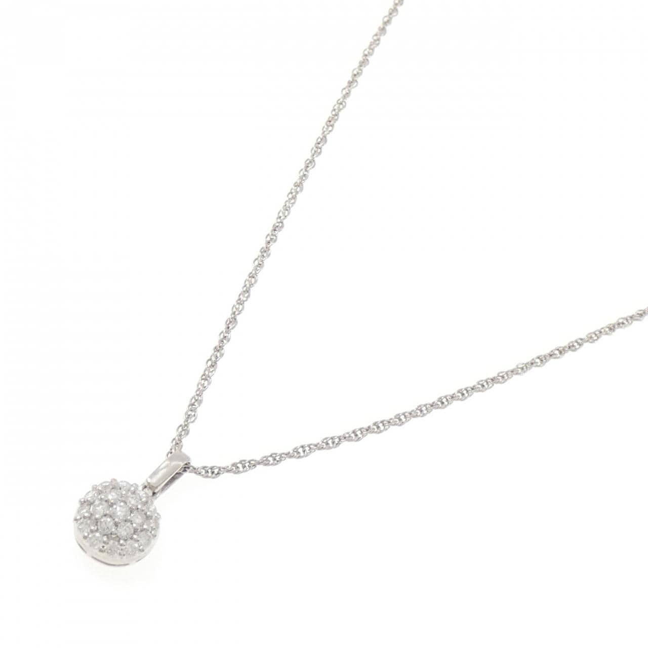 PT900/PT850 ダイヤモンド ネックレス 1.01CT