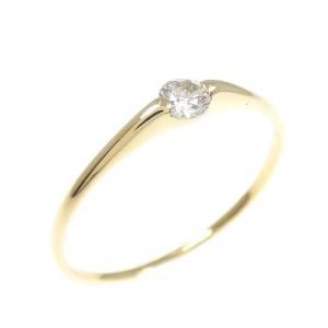 K18YG ダイヤモンド リング 0.10CT
