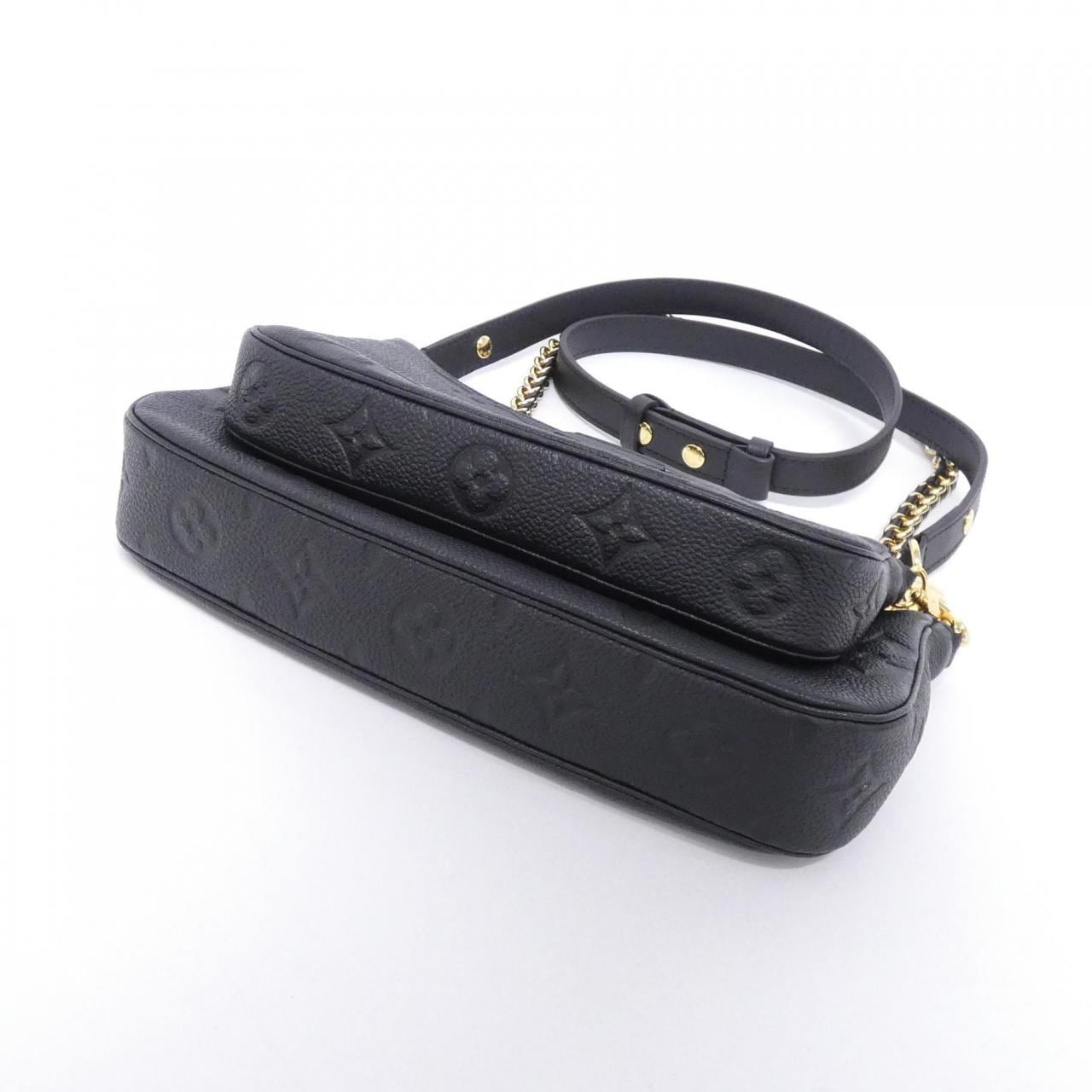 LOUIS VUITTON Monogram Empreinte多口袋配件 M80399 單肩包