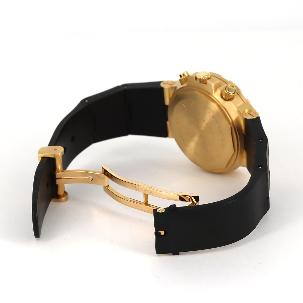 ブルガリ スクーバクロノ YG SC38G/SC38GV/AT YG 自動巻