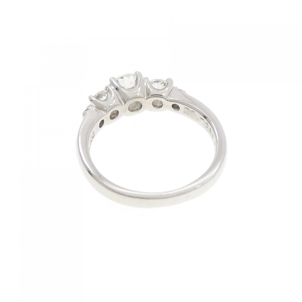 トリロジー ダイヤモンド ピンキー リング 0.505CT