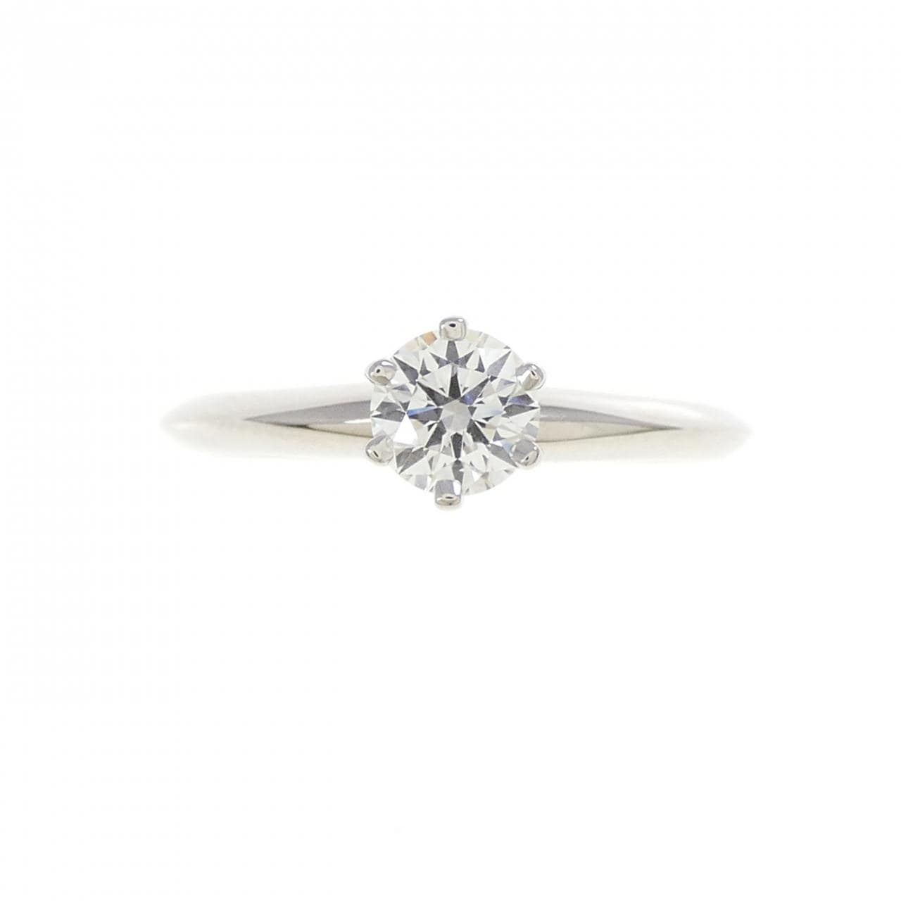 ティファニー クラシックソリティア リング 0.35CT