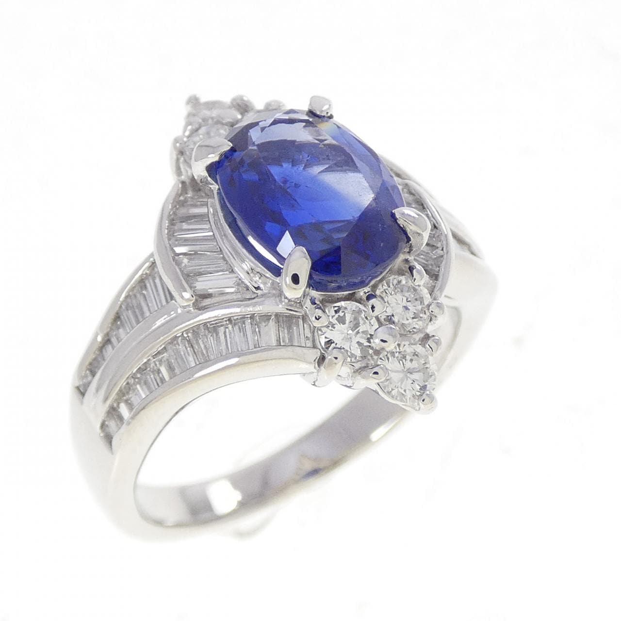 PT900 サファイヤ リング 1.97CT