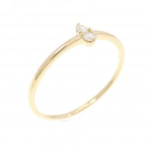 【リメイク】K18YG ダイヤモンド リング 0.06CT