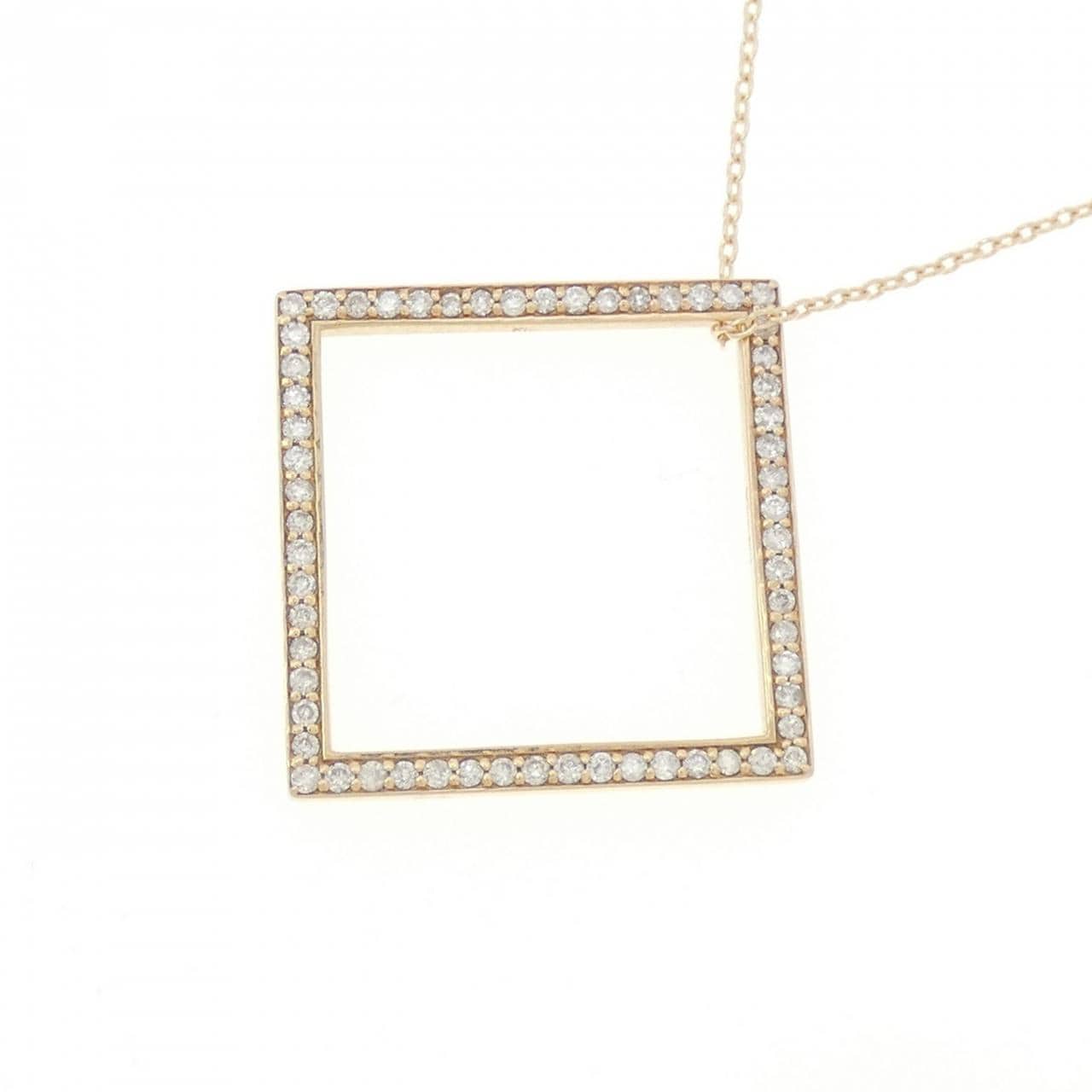K10YG ダイヤモンド ネックレス 0.30CT