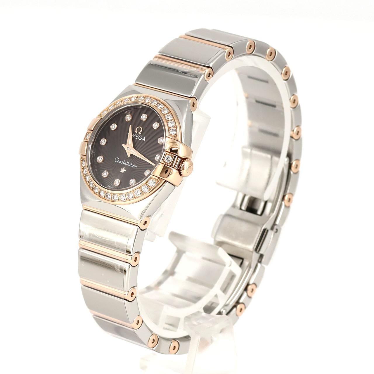 [BRAND NEW] Omega Constellation Polished RG Combi/D･12P 123.25.24.60.63.002 SSxPG Quartz