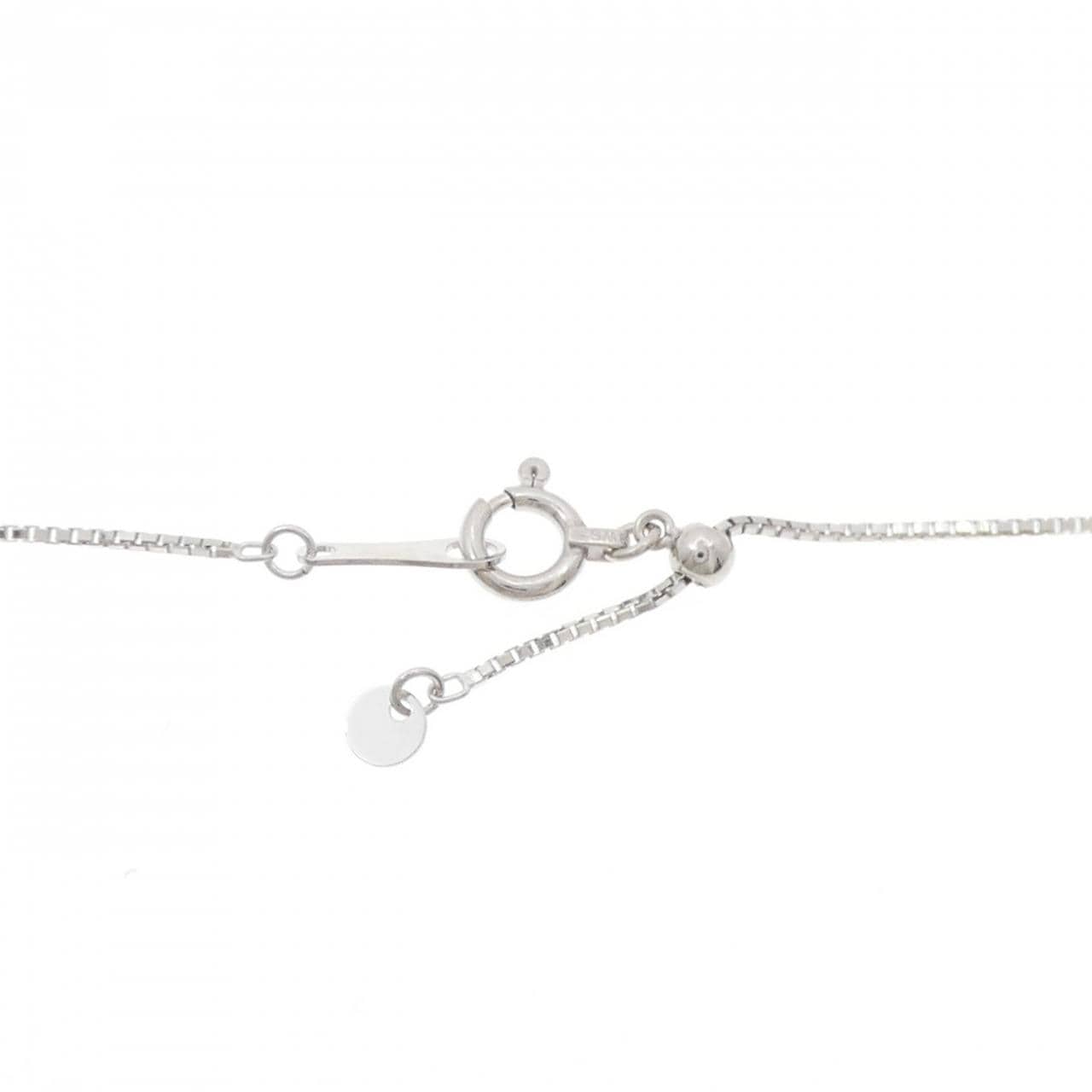 K18WG ダイヤモンド ネックレス 0.72CT