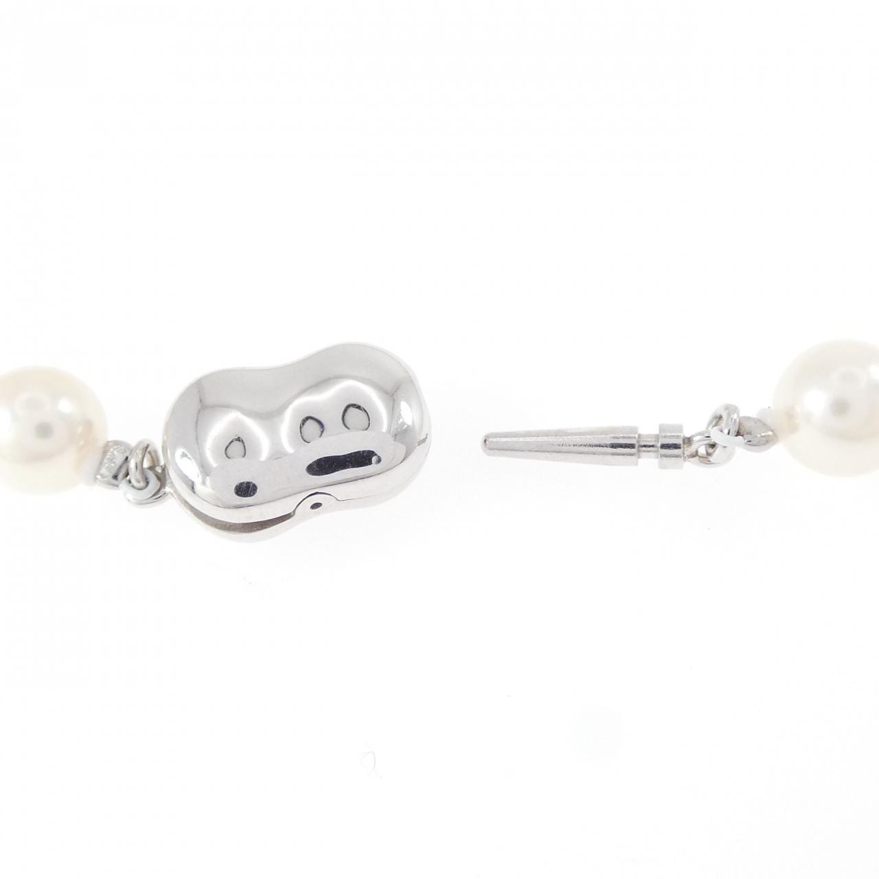 シルバークラスプ アコヤパール ネックレス 6-6.5mm