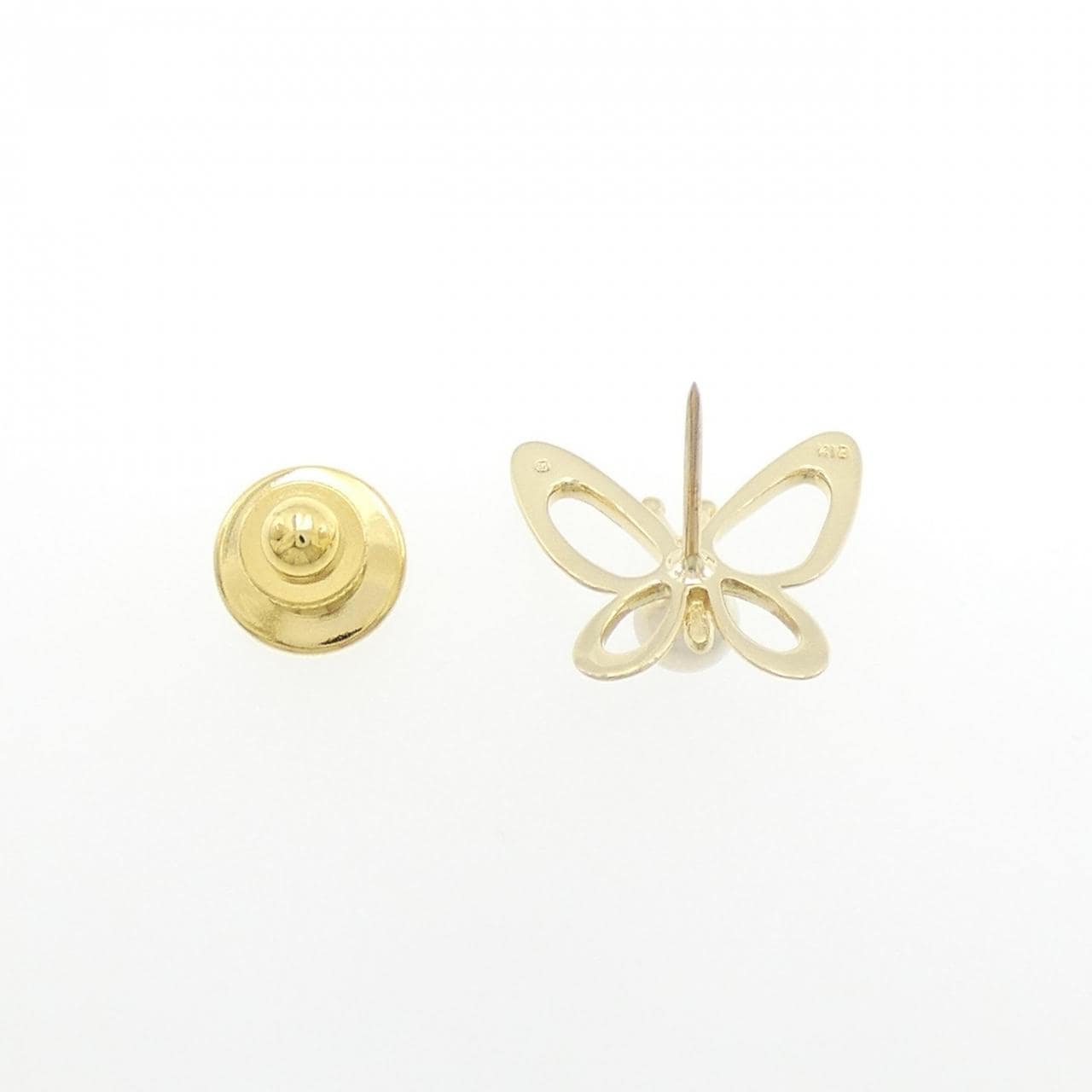 MIKIMOTO Butterfly Akoya Pearl Brooch 5.4mm