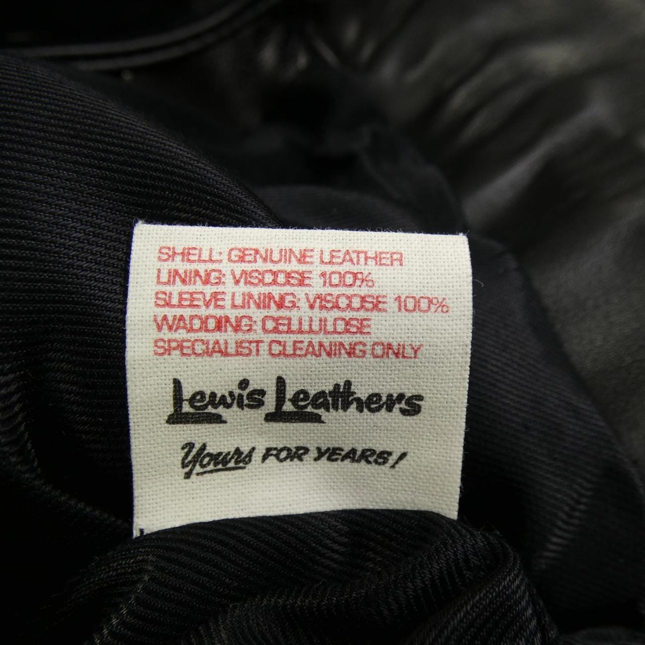 Lewis leather LEWIS LEATHERS leather jacket