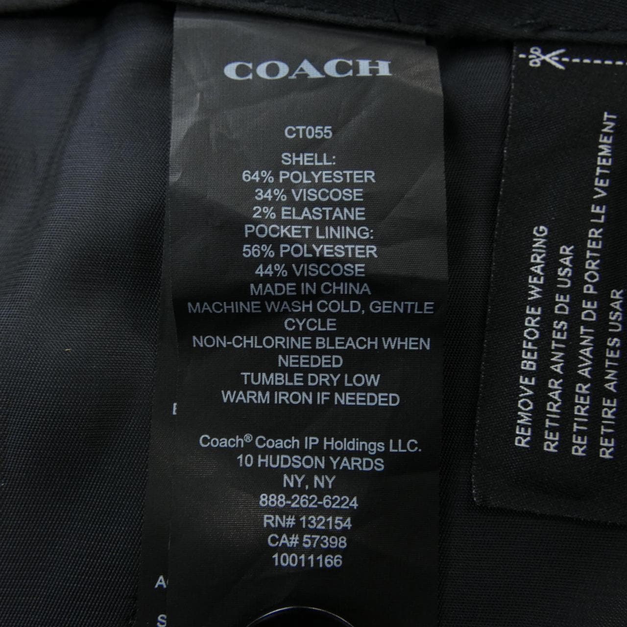 コーチ COACH パンツ