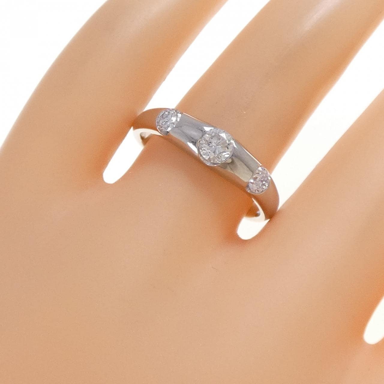 PT900 ダイヤモンド リング 0.50CT