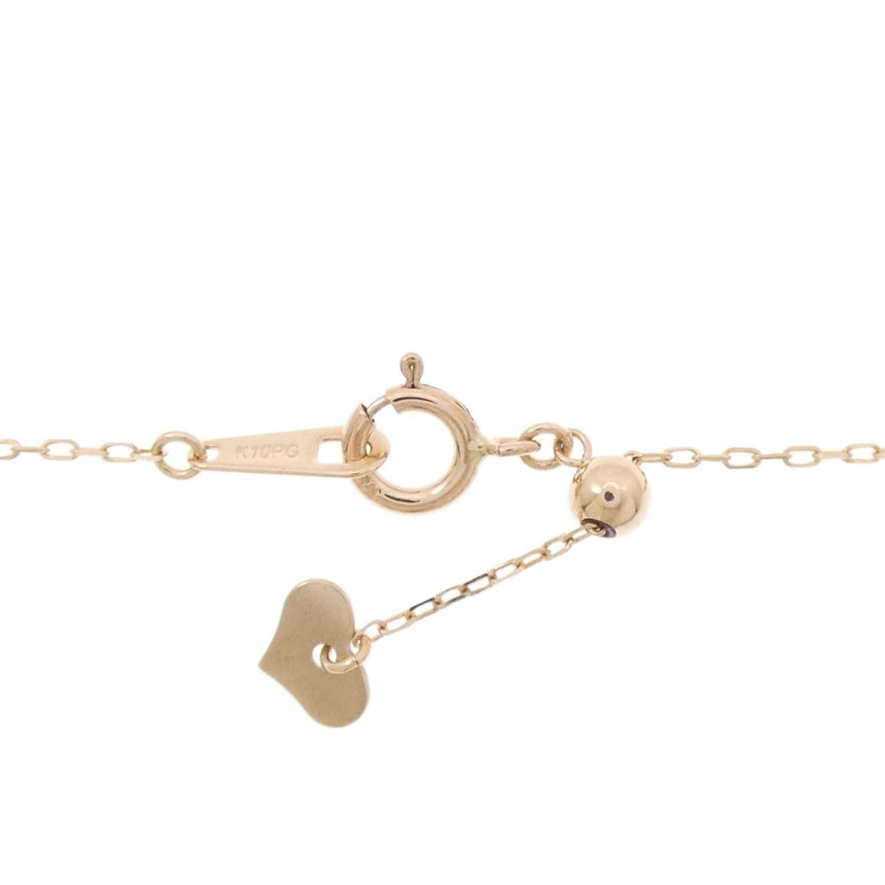 K10PG キュービック ネックレス