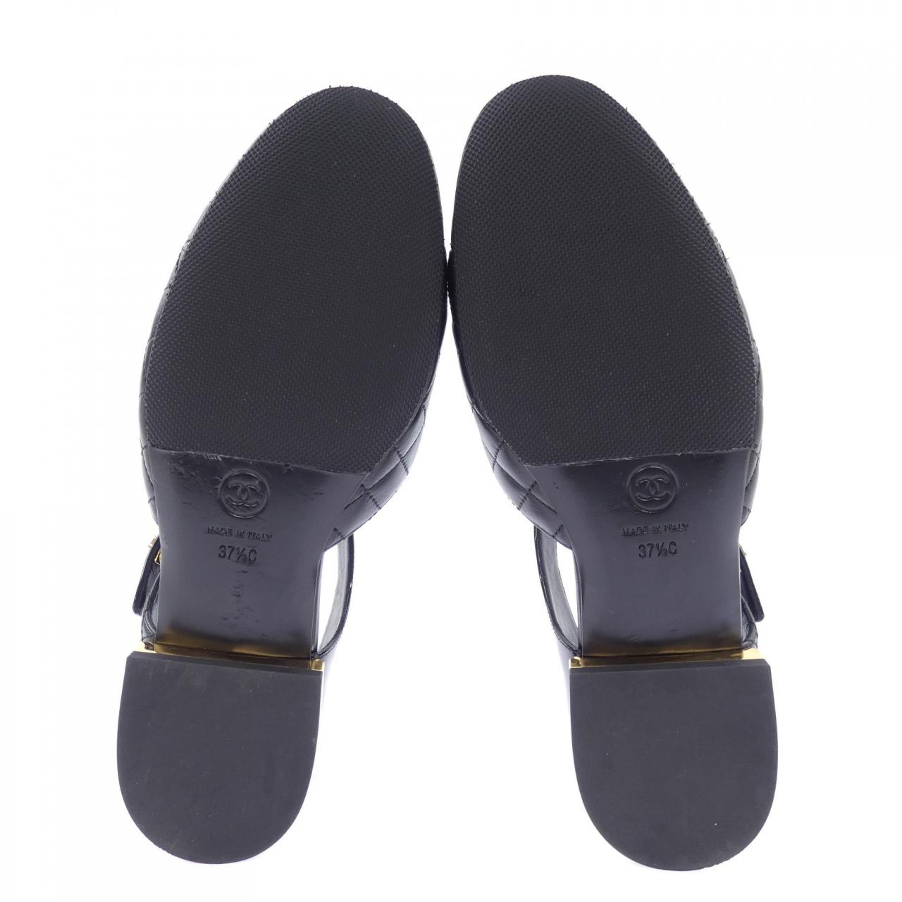 シャネル CHANEL バレリーナ ターンロック G38441Y55573 フラットシューズ