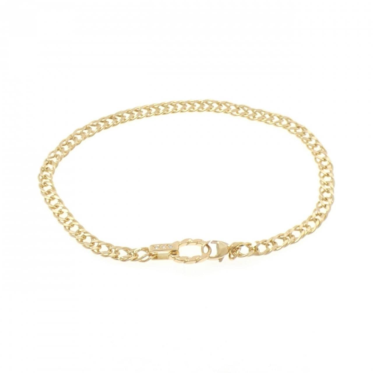 エスジェーエックス 750YG ブレスレット 0.01CT