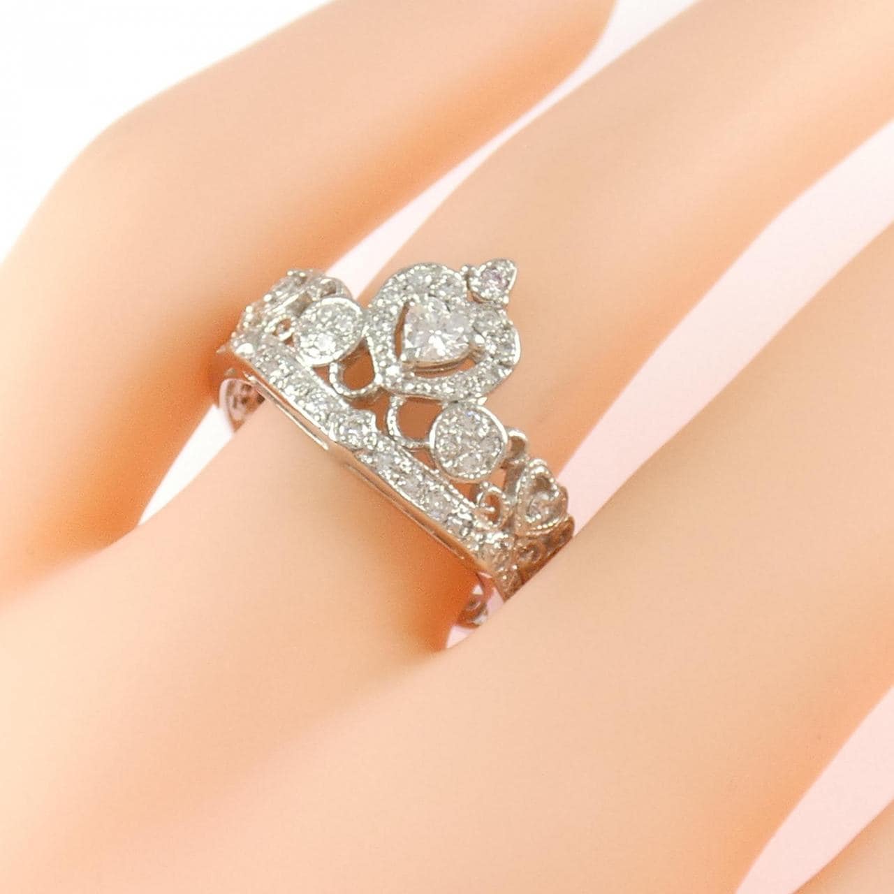PT900 ダイヤモンド リング 0.40CT
