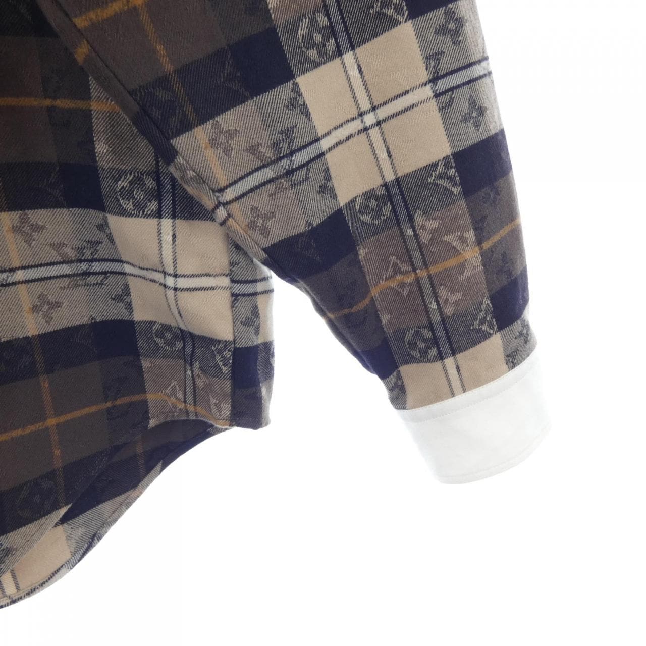 ルイヴィトン LOUIS VUITTON モノグラムフランネル HUS33WWLE シャツ