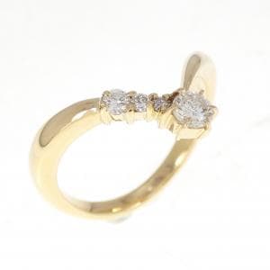 K18YG ダイヤモンド リング 0.15CT