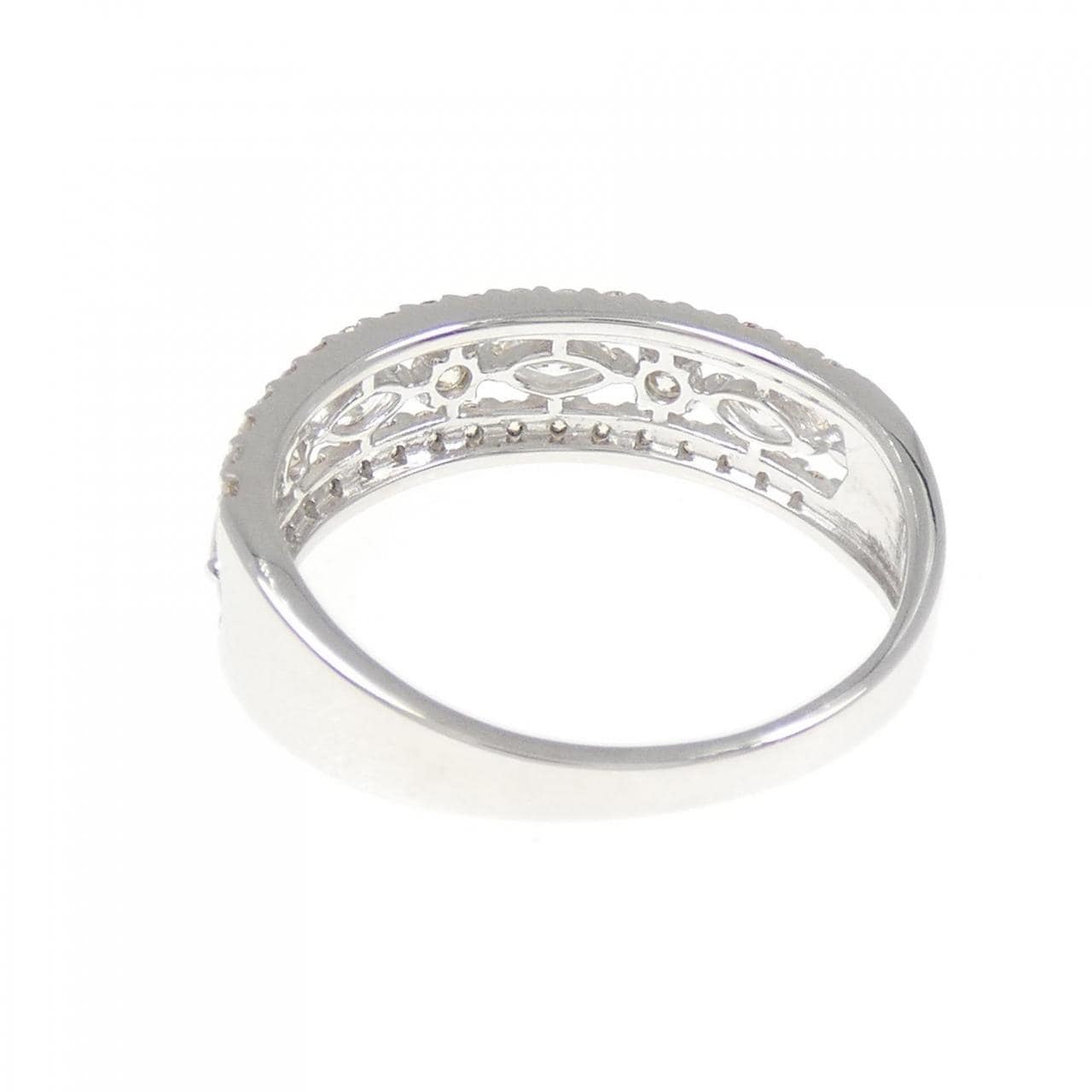 K18WG ダイヤモンド リング 0.70CT