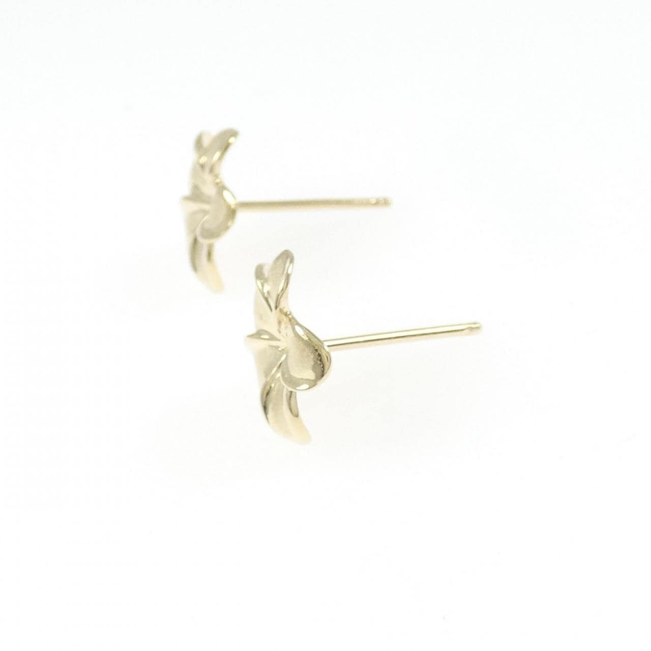 14KYG フラワー ピアス