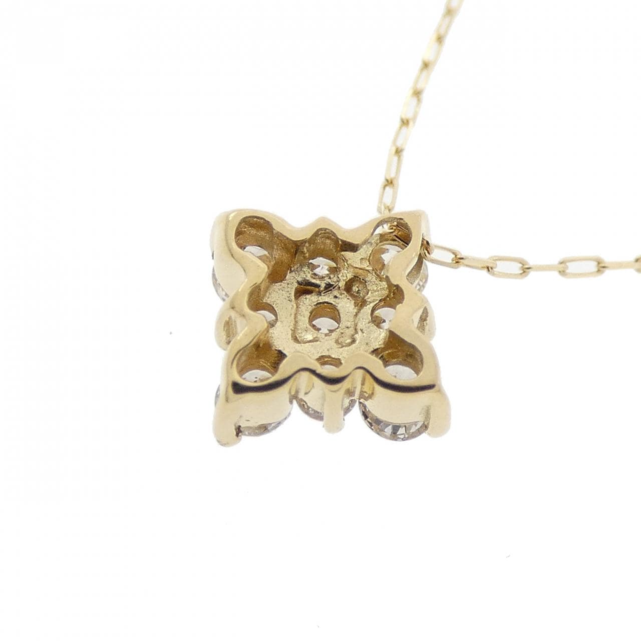 【新品】K18YG ダイヤモンド ネックレス 0.20CT