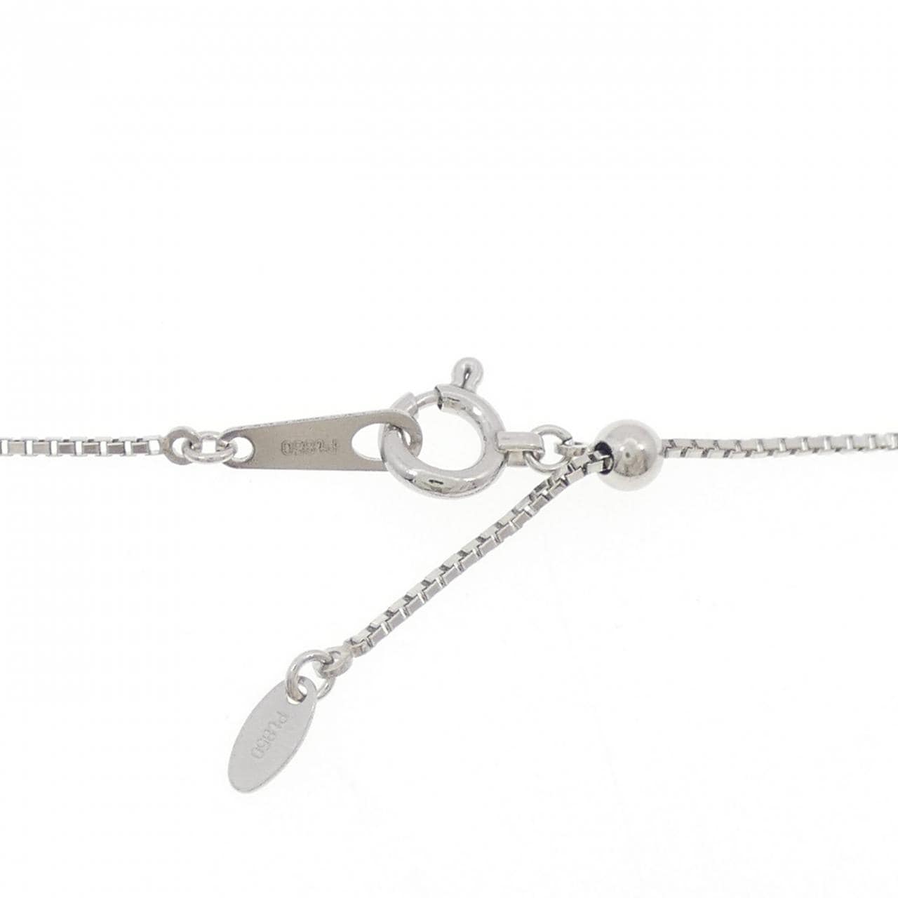 PT850 ルビー ネックレス 1.00CT