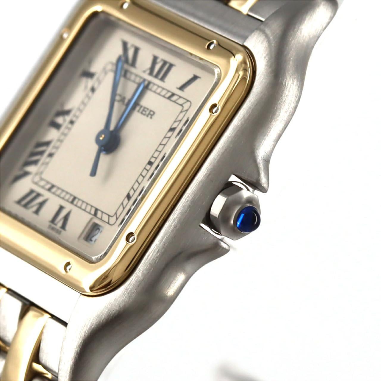 カルティエ パンテールMM 2ROW W25028B6 SSxYG クォーツ