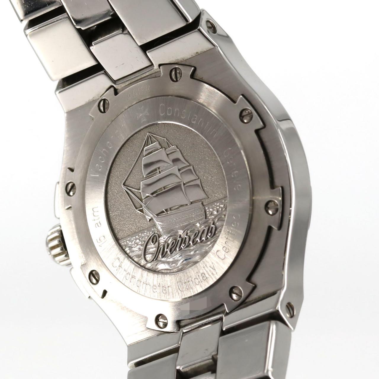 【免保養特價】江詩丹頓海外系列 42042/423A-8890 不鏽鋼自動上弦