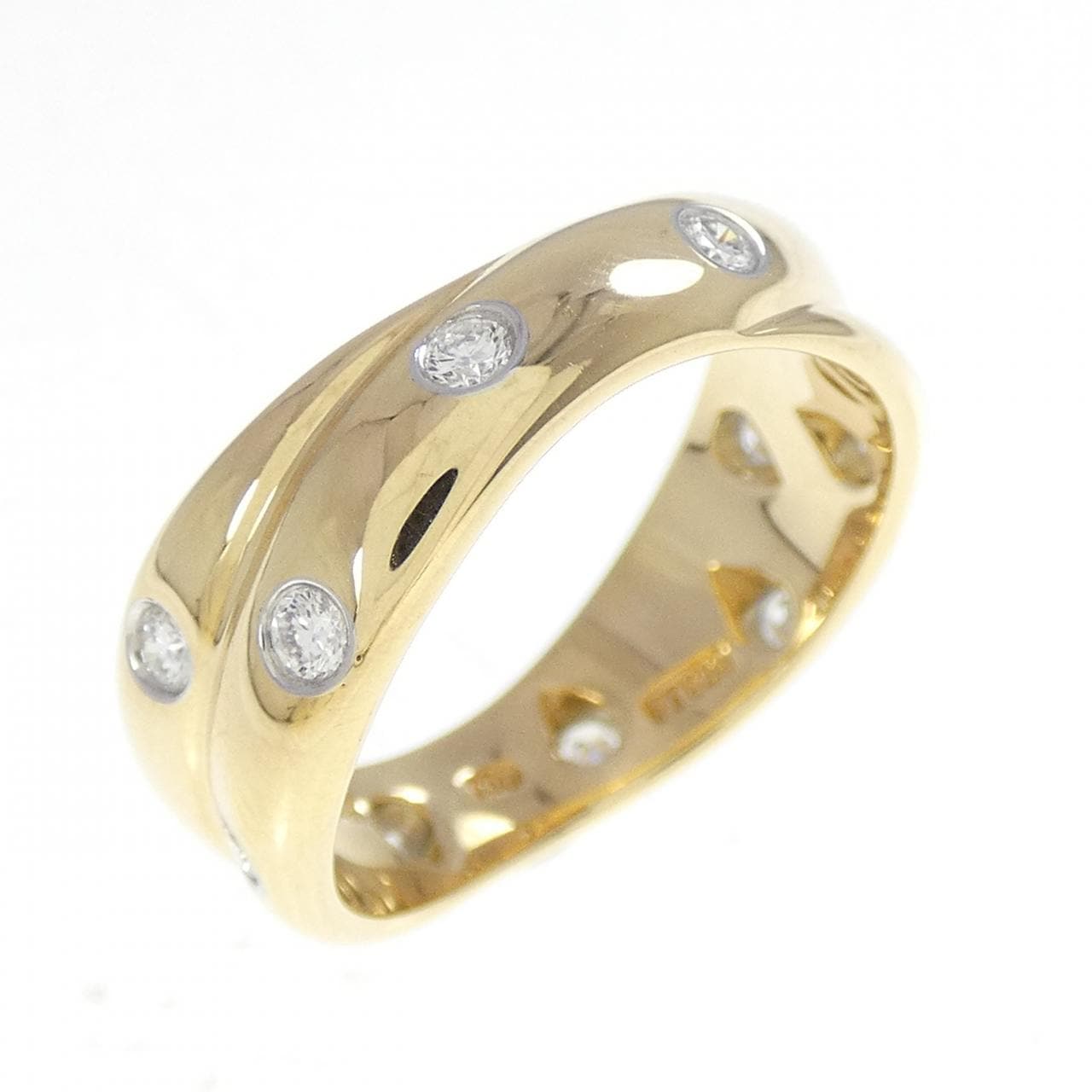 ティファニー ドッツ ツイスト リング