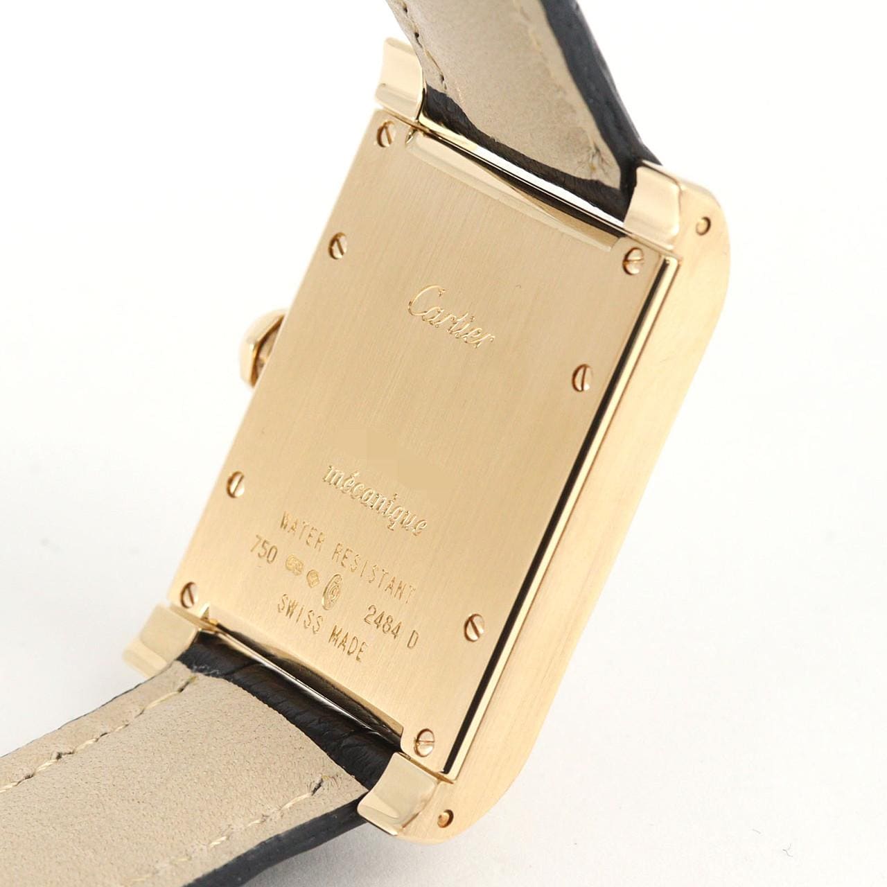 カルティエ タンクアビス CPCP YG W1529451 YG 手巻