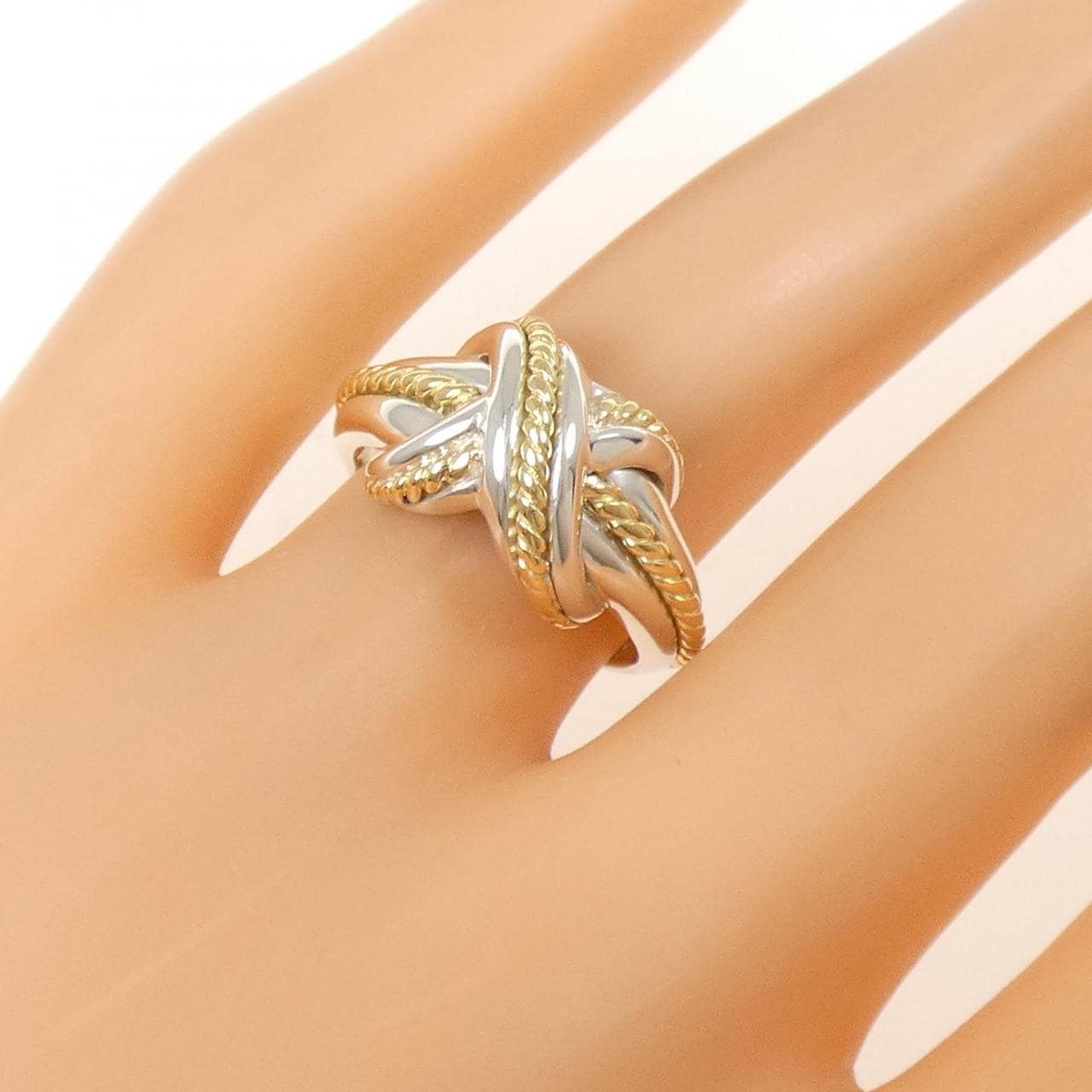 【ヴィンテージ】ティファニー シグネチャー リング