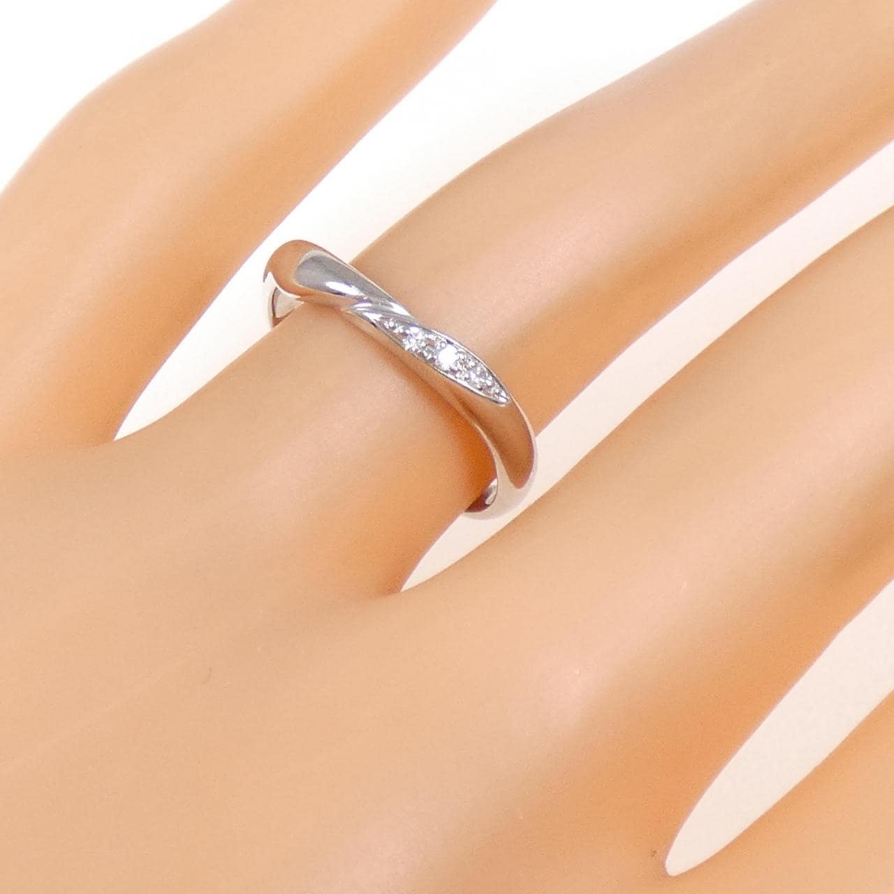 PT900 ダイヤモンド リング 0.03CT