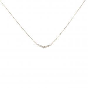 アガット ダイヤモンド ネックレス 0.05CT