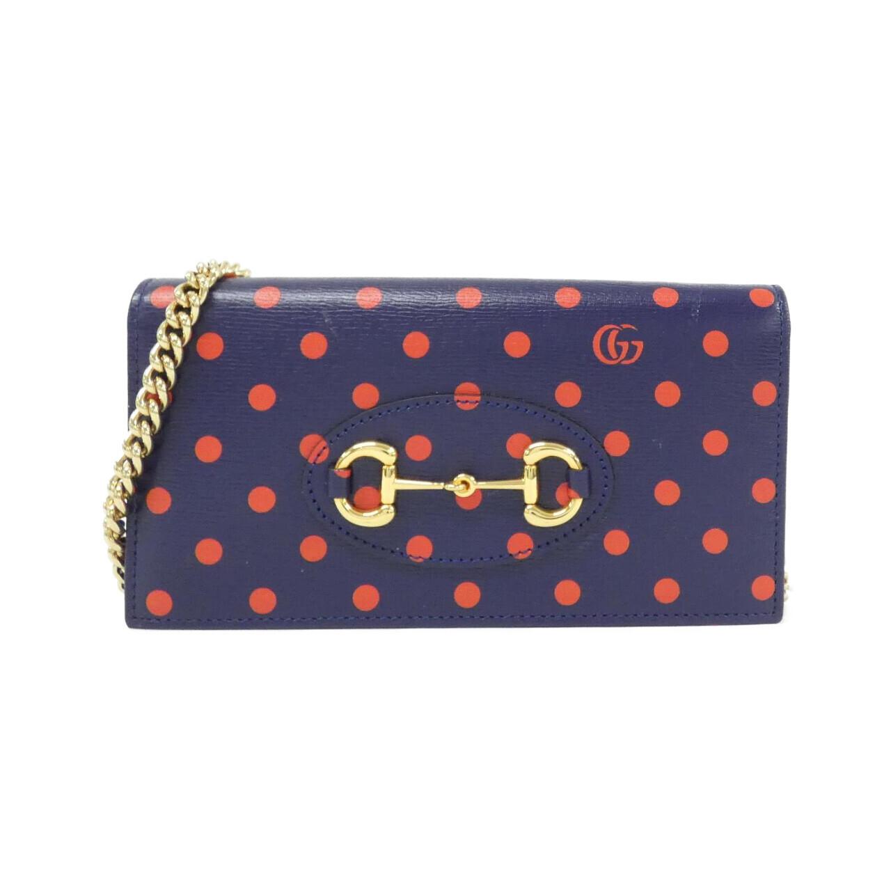 グッチ GUCCI HORSEBIT 1955 621892 1V4BG チェーンウォレット