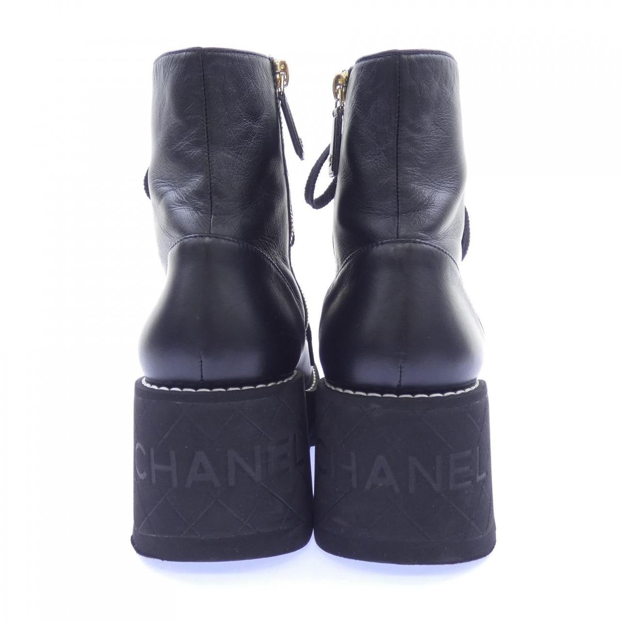 シャネル CHANEL コンバットブーツ COMBAT BOOTS G45388X01000 ブーツ