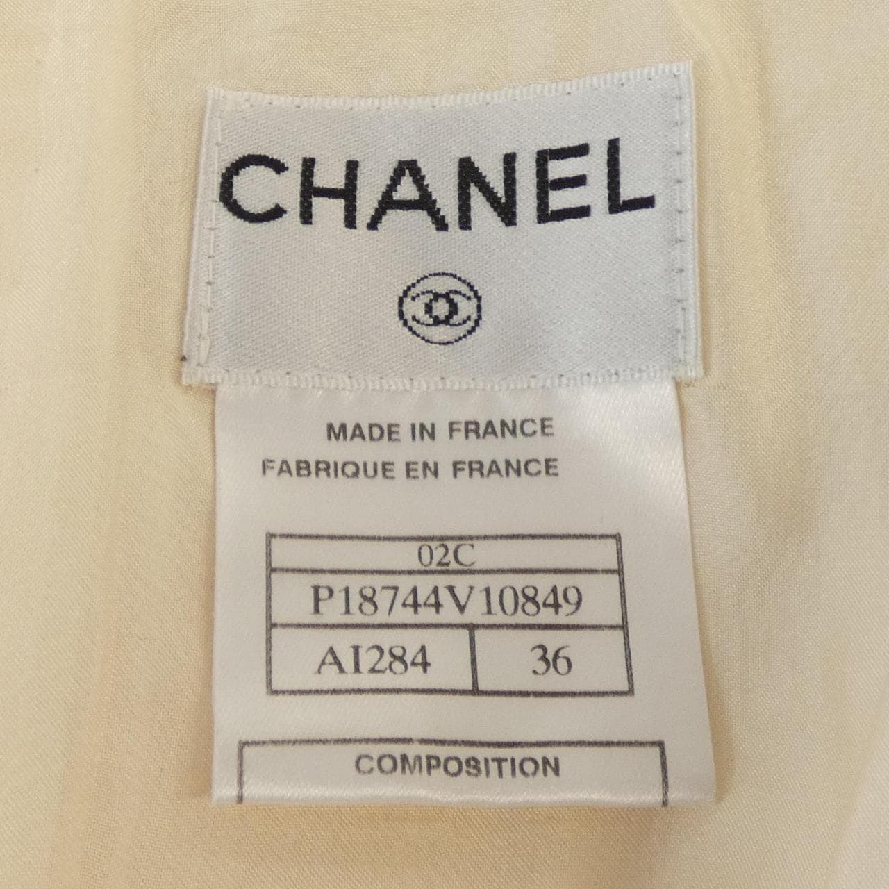【ヴィンテージ】シャネル CHANEL P18744V10849 02C スカート