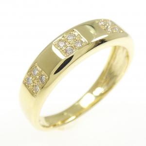 K18YG ダイヤモンド リング 0.10CT