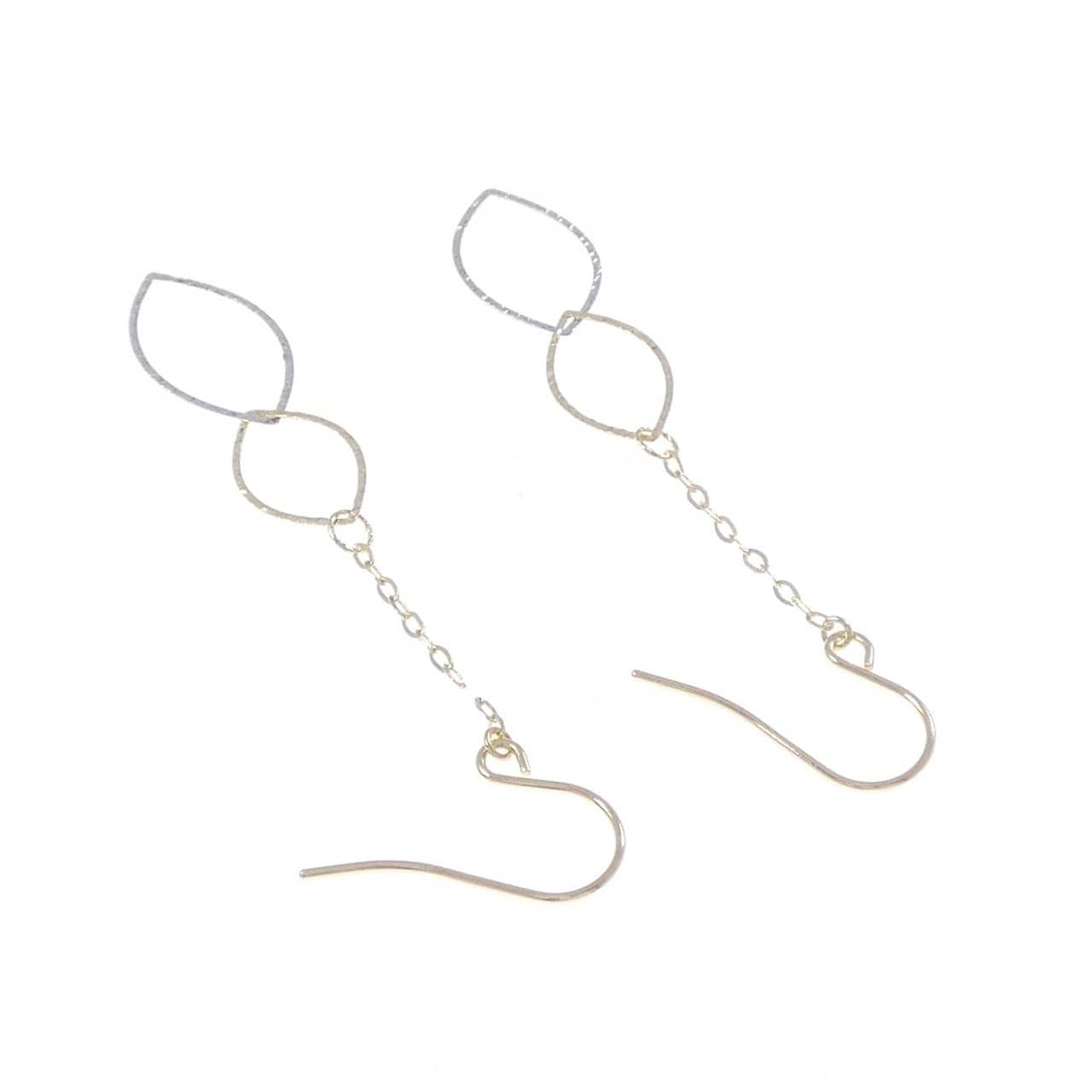 K18YG/K18WG ピアス