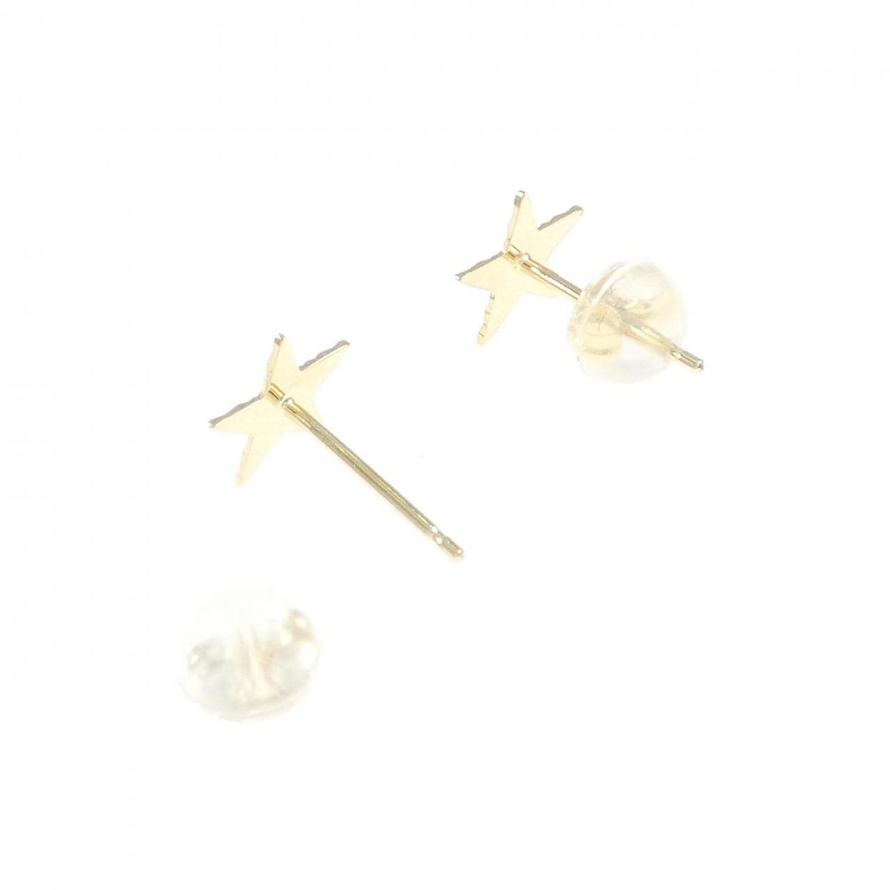 K18YG スター ピアス