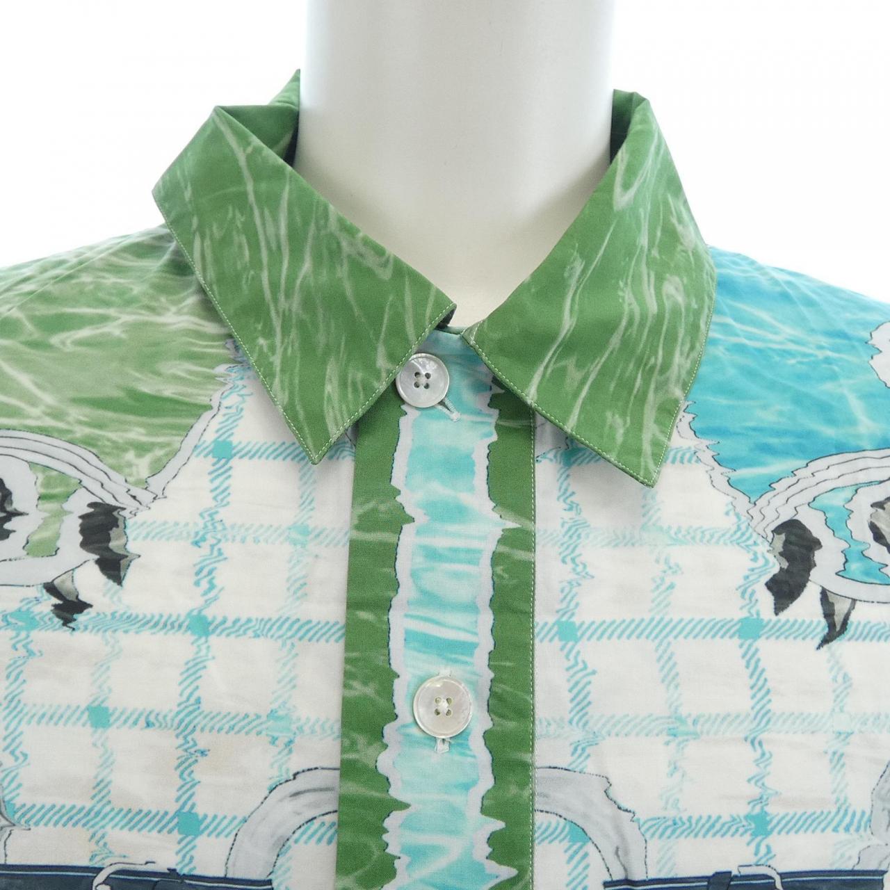 エルメス HERMES Tatersale Remix Bis *31-5617 S／Sシャツ