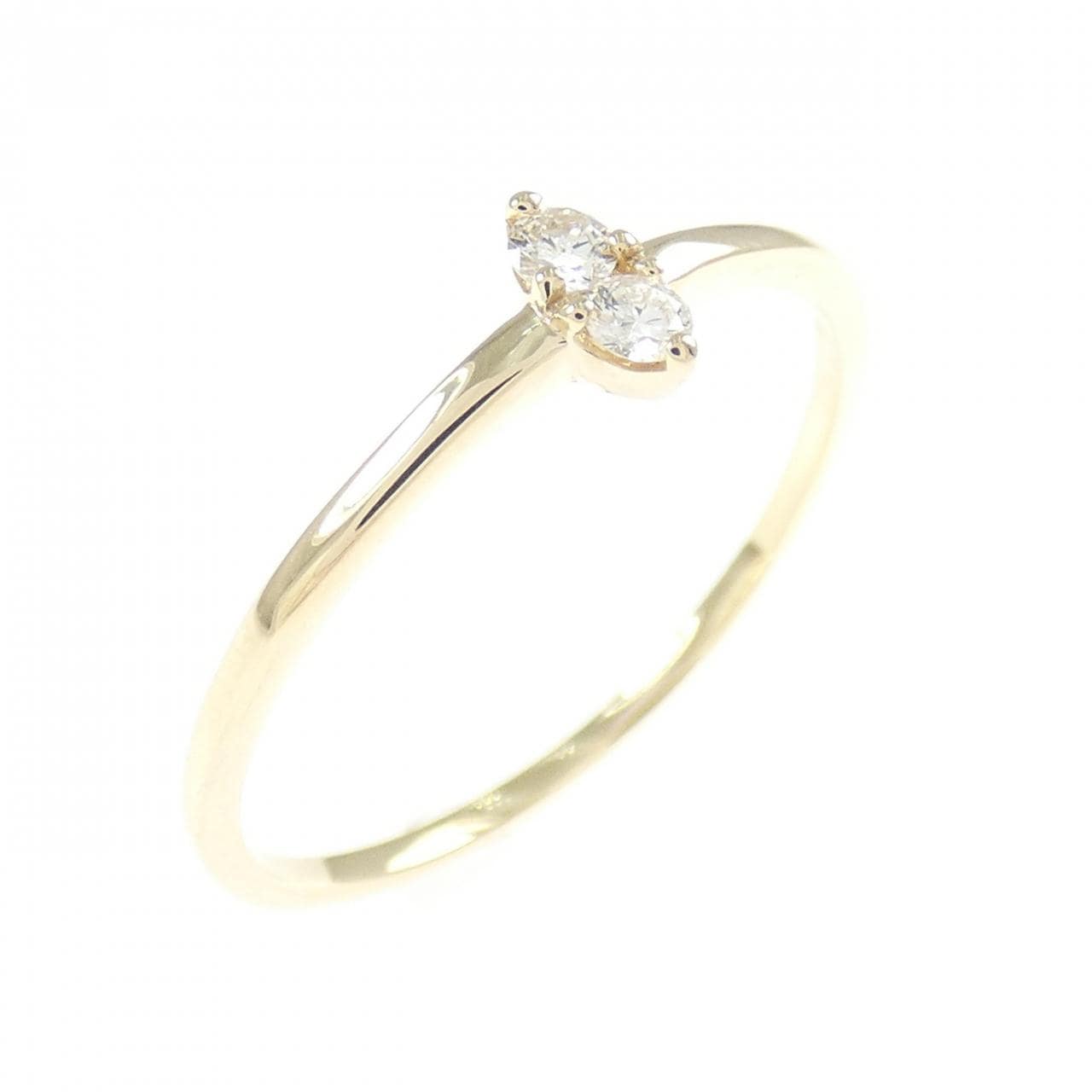 【リメイク】K10YG ダイヤモンド リング 0.06CT
