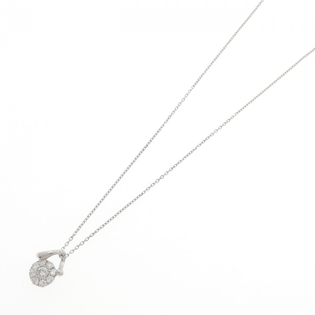 PT900/PT850 ダイヤモンド ネックレス 0.54CT