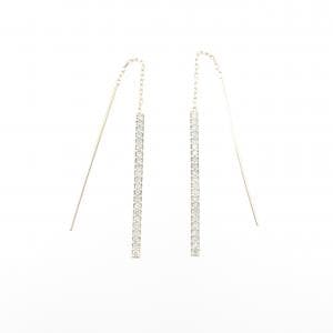 K18YG ダイヤモンド ピアス 0.36CT