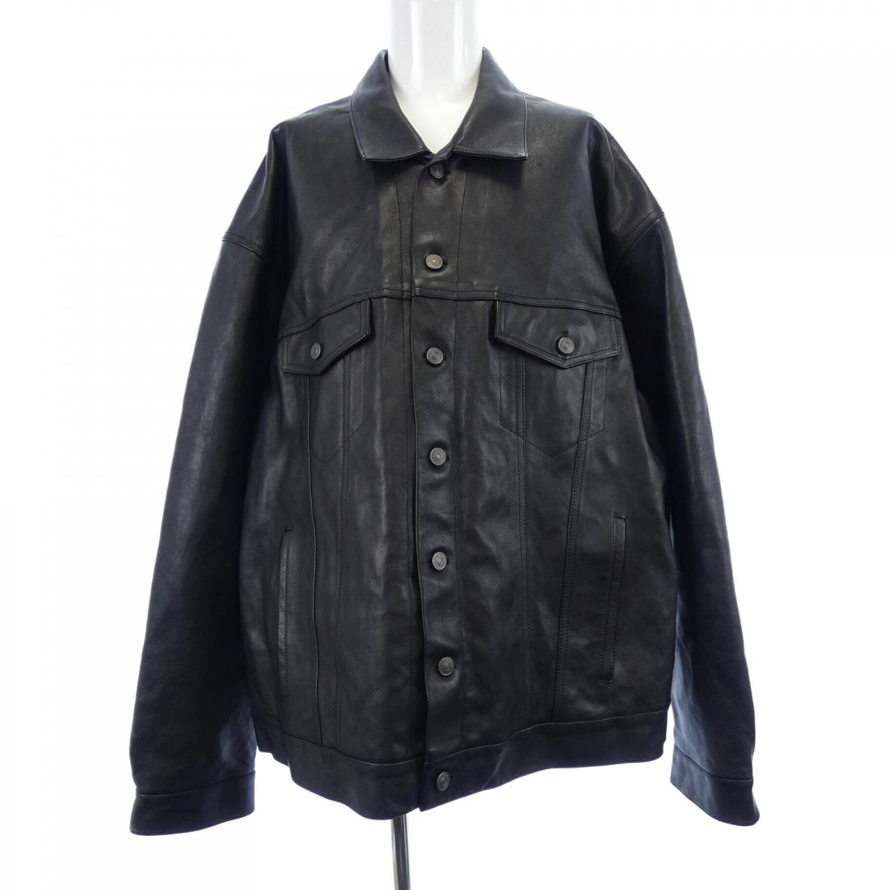バレンシアガ BALENCIAGA 697776 TMS03 レザージャケット