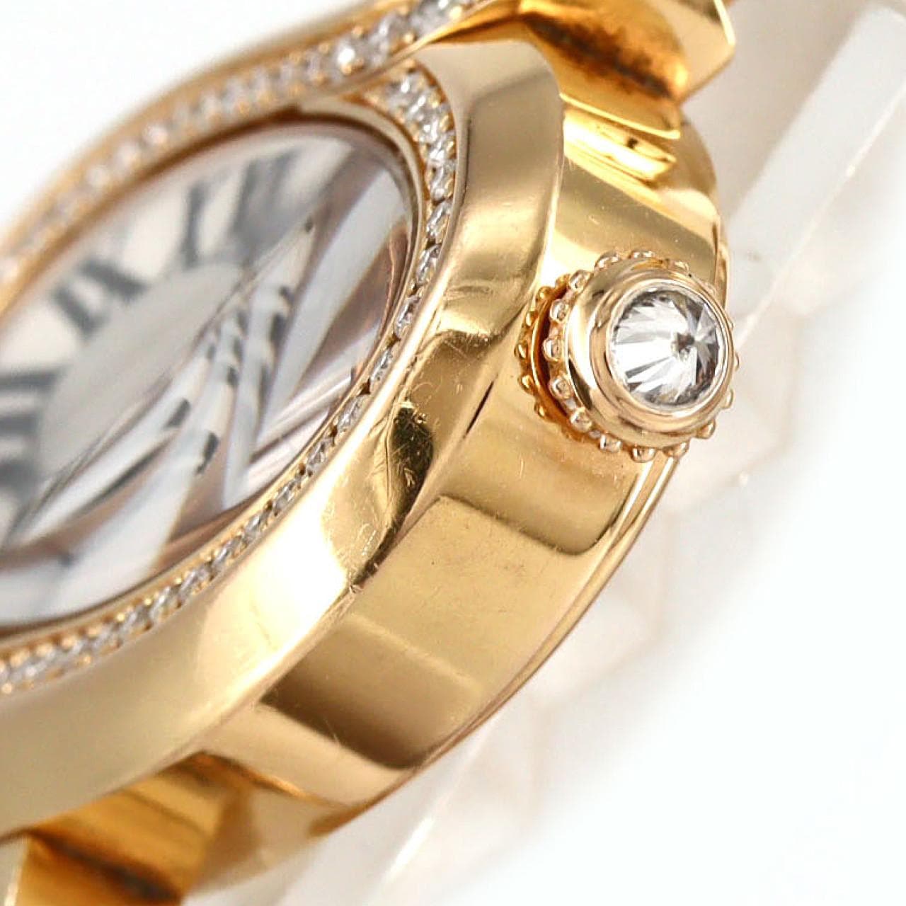 カルティエ デリスSM PG/D WG800003 PG･RG クォーツ