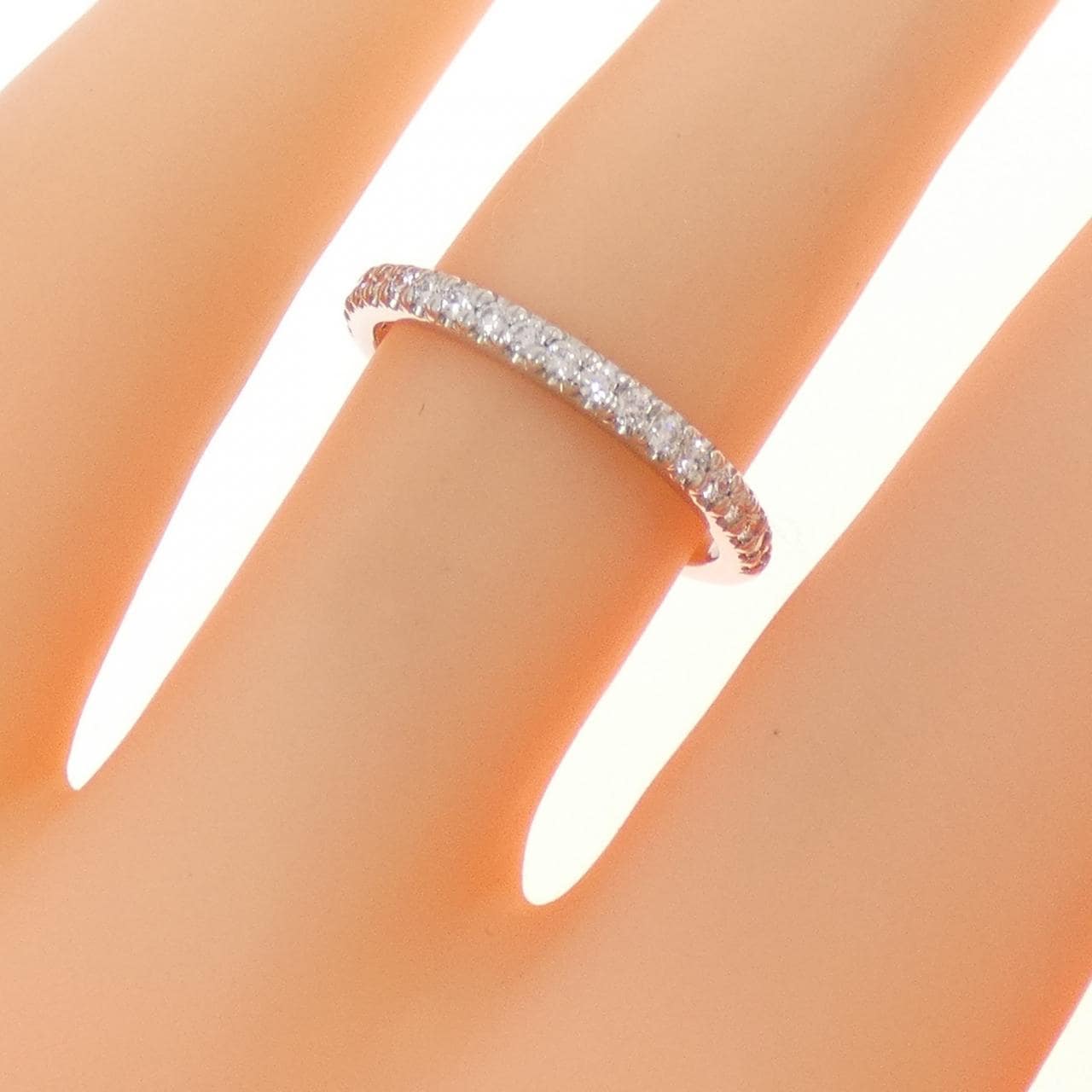 ティファニー ソレスト ハーフサークル リング